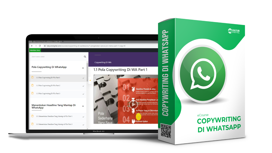 eCourse Copywriting di WhatsApp