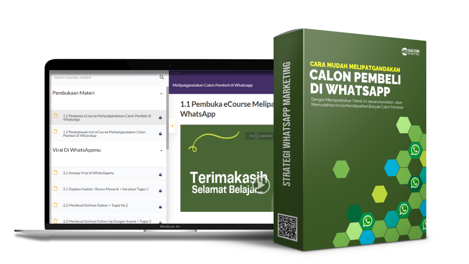 eCourse Melipatgandakan Calon Pembeli DI Whatsapp